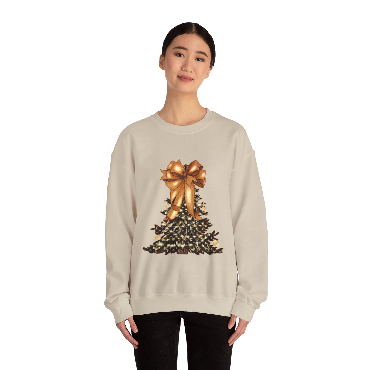 “LV Tree,” Holiday Sweatshirt