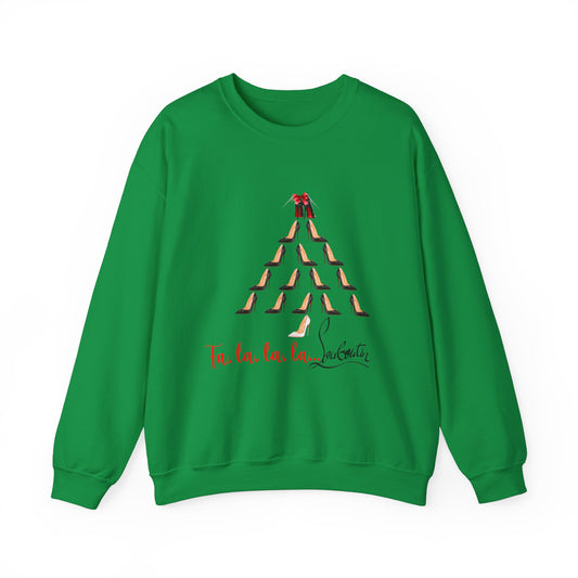 “Fa La La Louboutin,” Holiday Sweatshirt