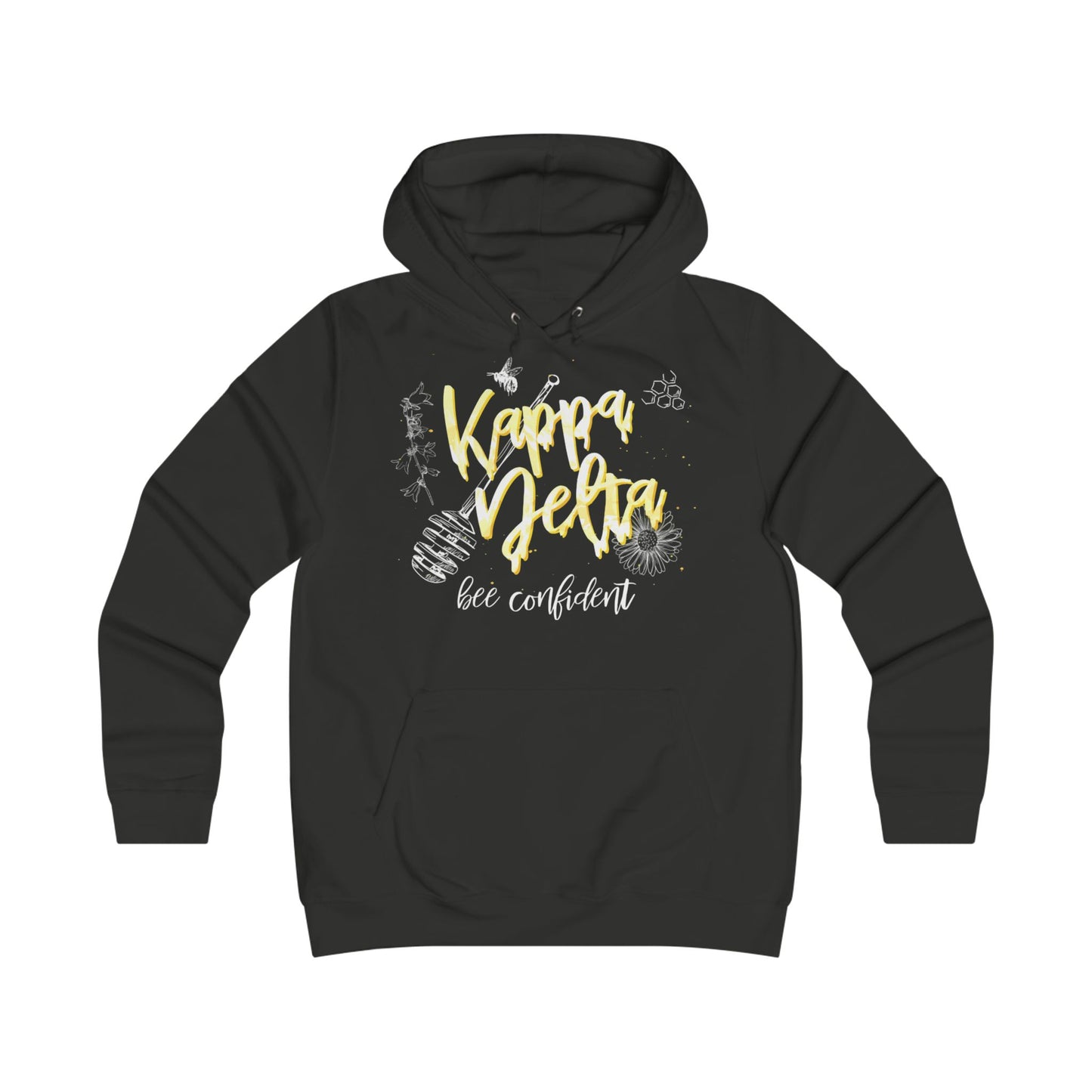 KAPPA DELTA BEE CONFIDENT  College Hoodie