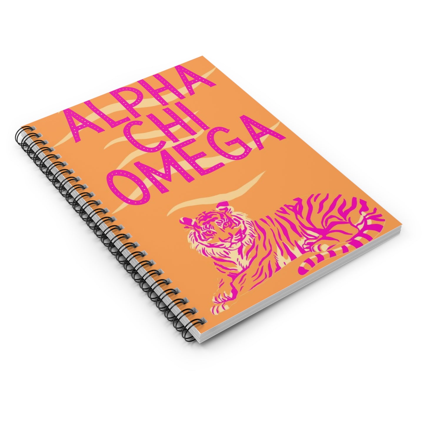 Alpha Phi Omega Spiral Notebook - Ruled Line