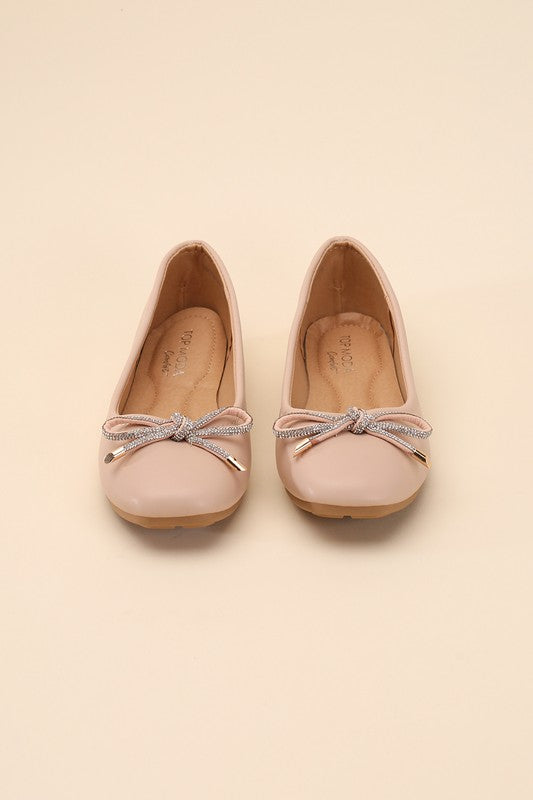 Dorothy Nude Bow Ballet Flats