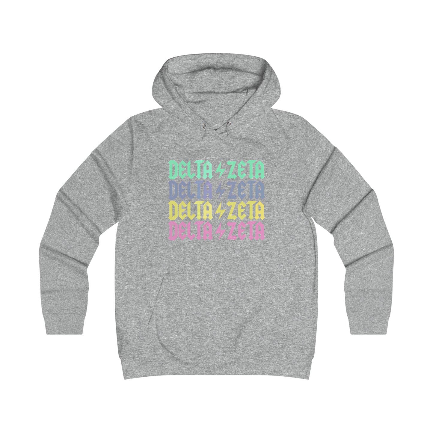 DELTA ZETA Girlie College Hoodie