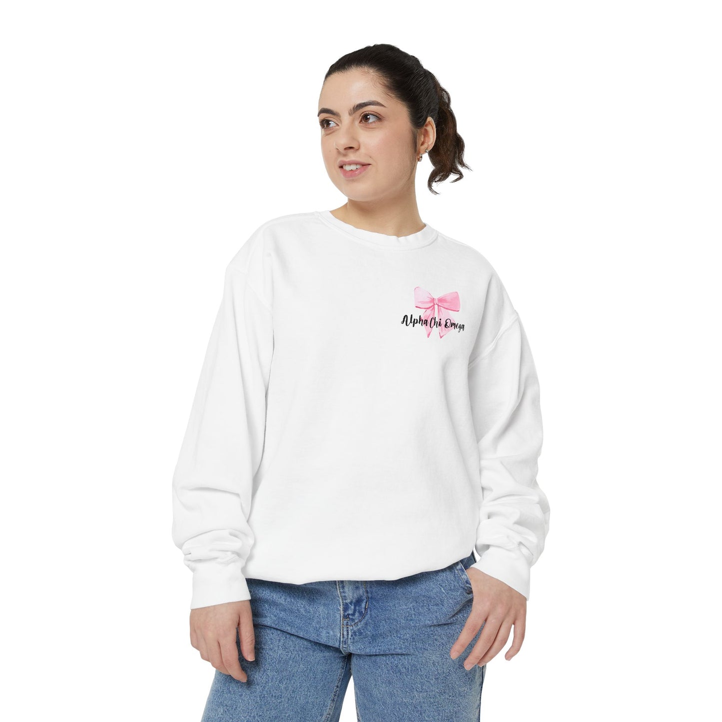 Chi Omega Bow Sweatshirt