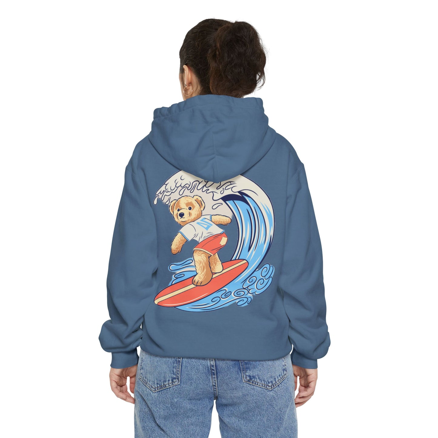 Delta Gamma Surfing Bear Hoodie