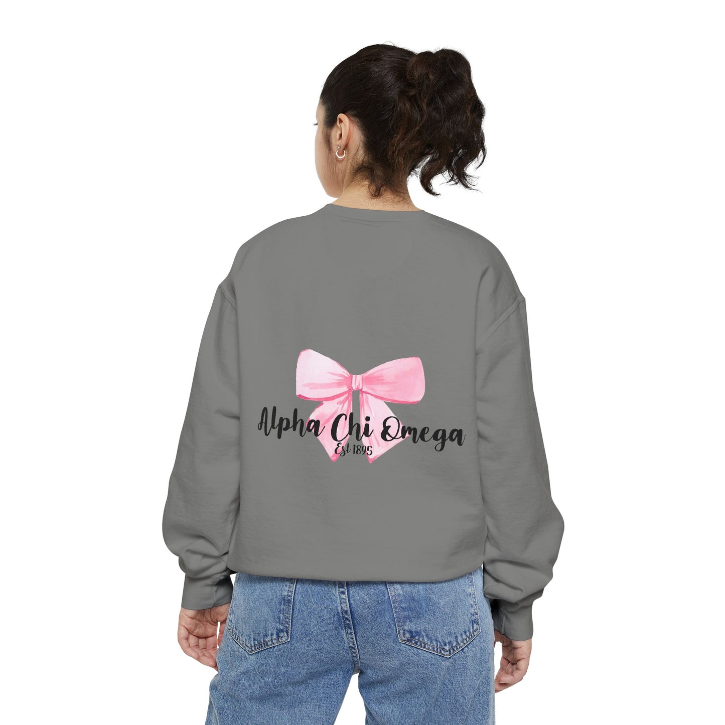 Alpha Chi Omega Bow Sweatshirt