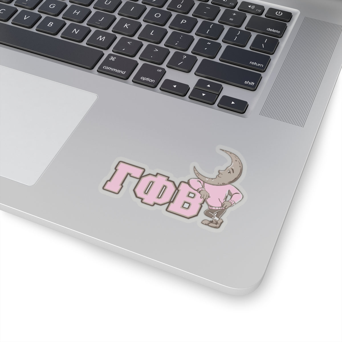 Gamma Phi Beta Moon Man Sticker