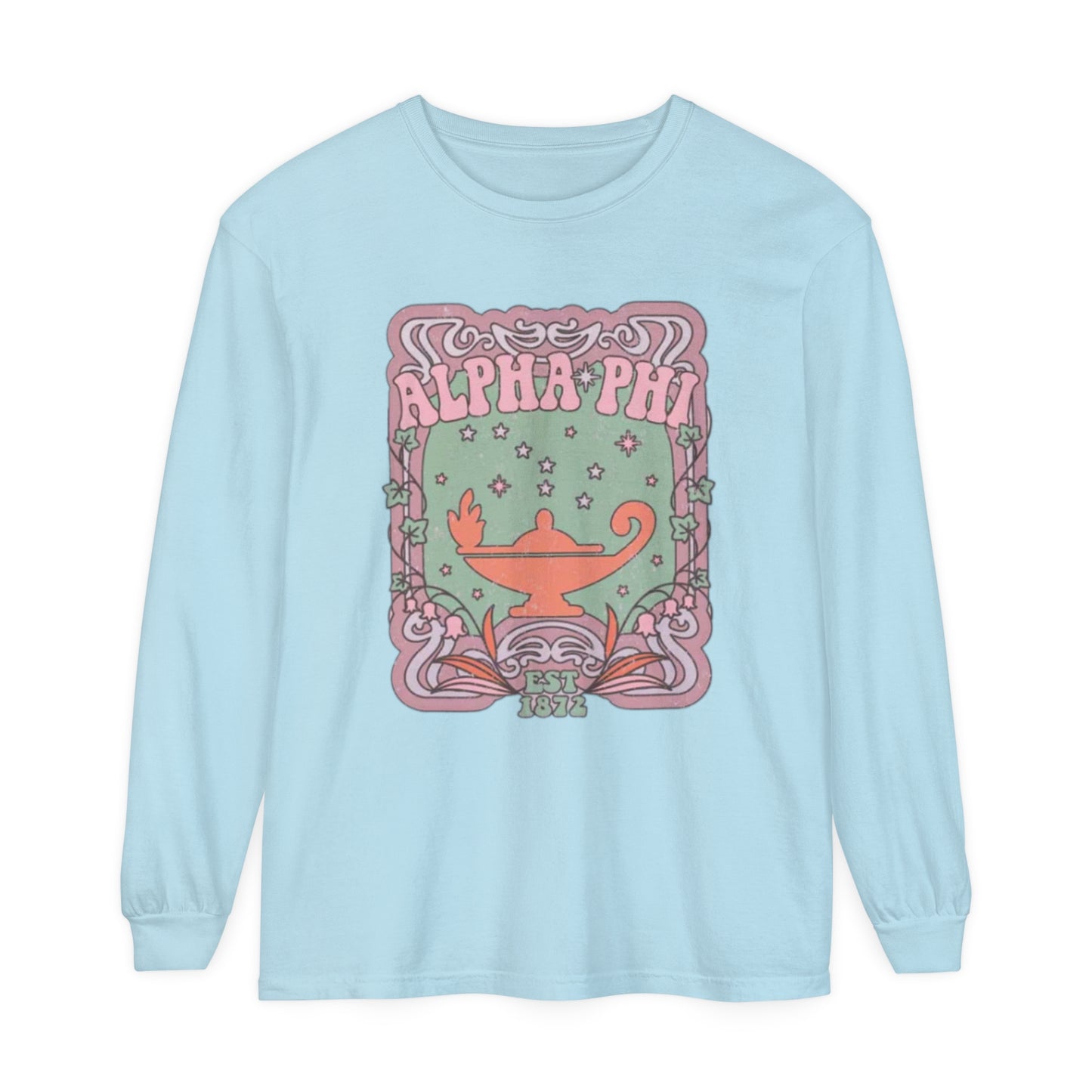 Alpha Phi Rocker Long Sleeve T-Shirt