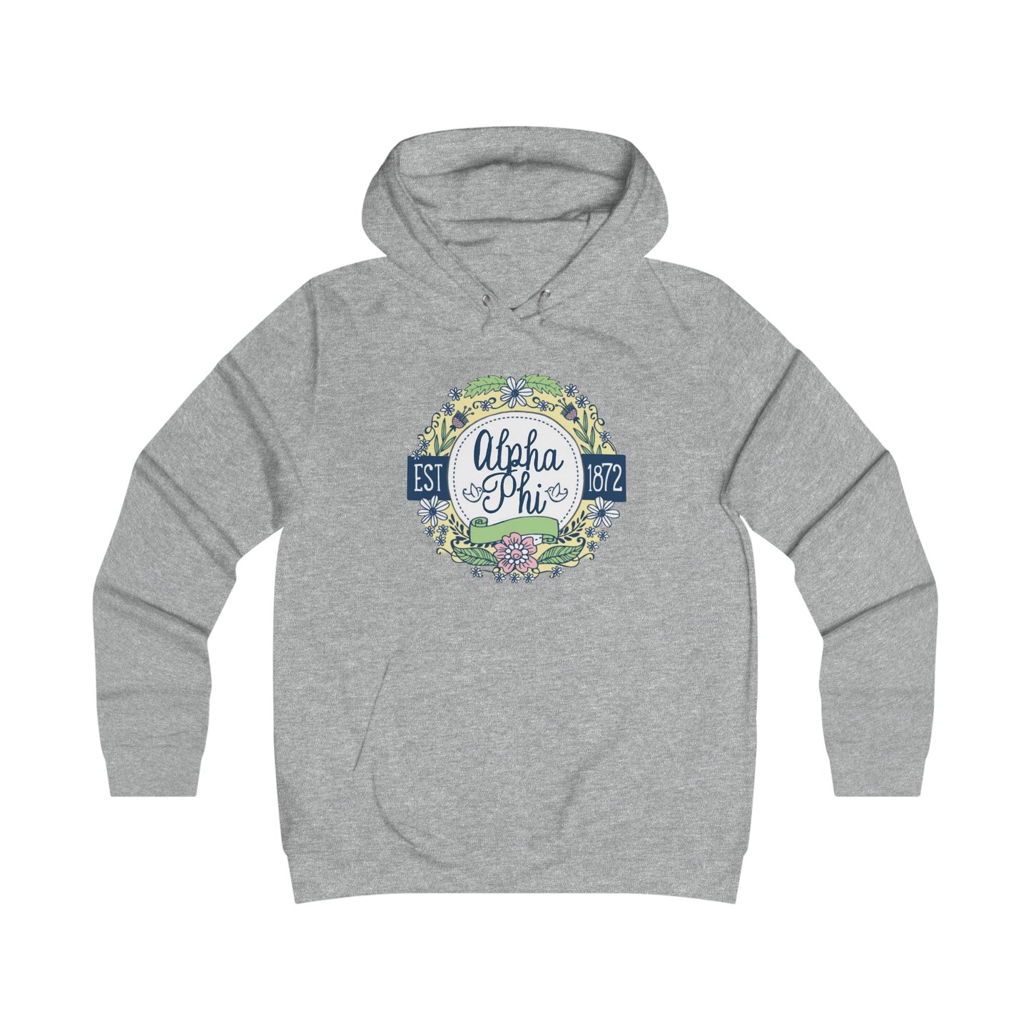 ALPHA PHI Girlie College Hoodie