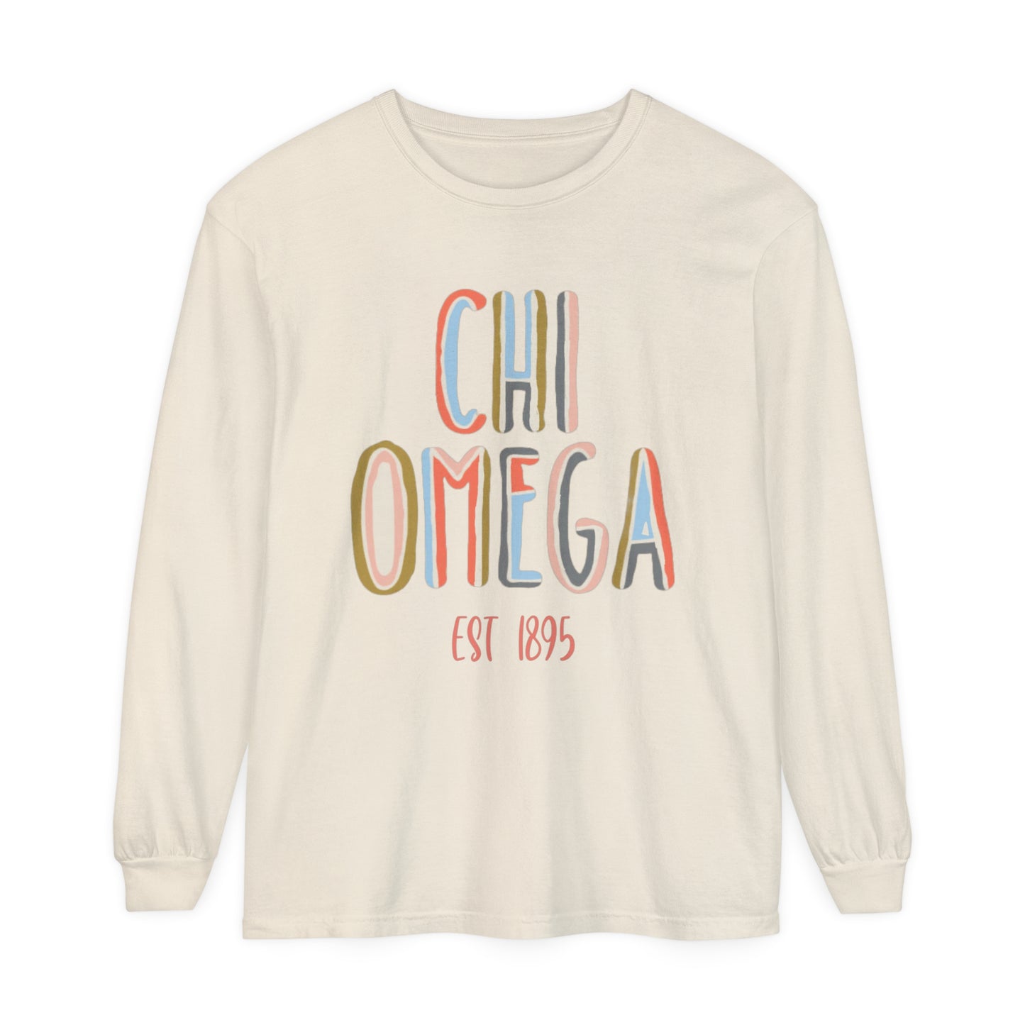 Chi Omega Long Sleeve T-Shirt