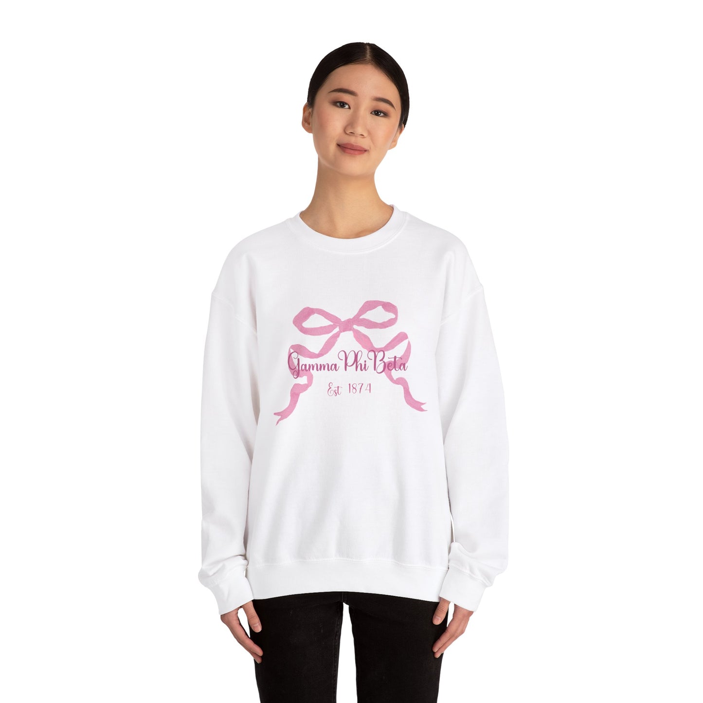 Gamma Phi Beta Bow Sweatshirt