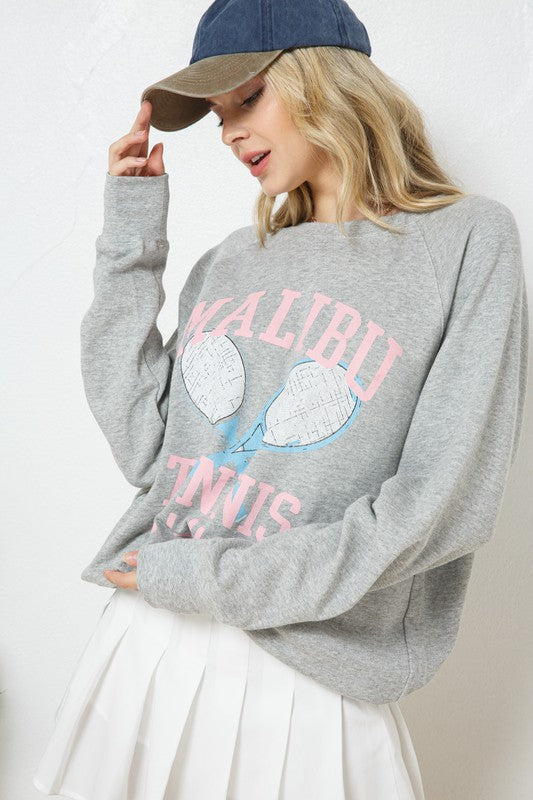 Malibu French Terry Graphic Sweatshirt