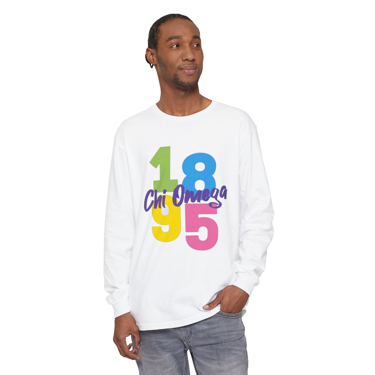 Chi Omega 1895 Long Sleeve T-Shirt