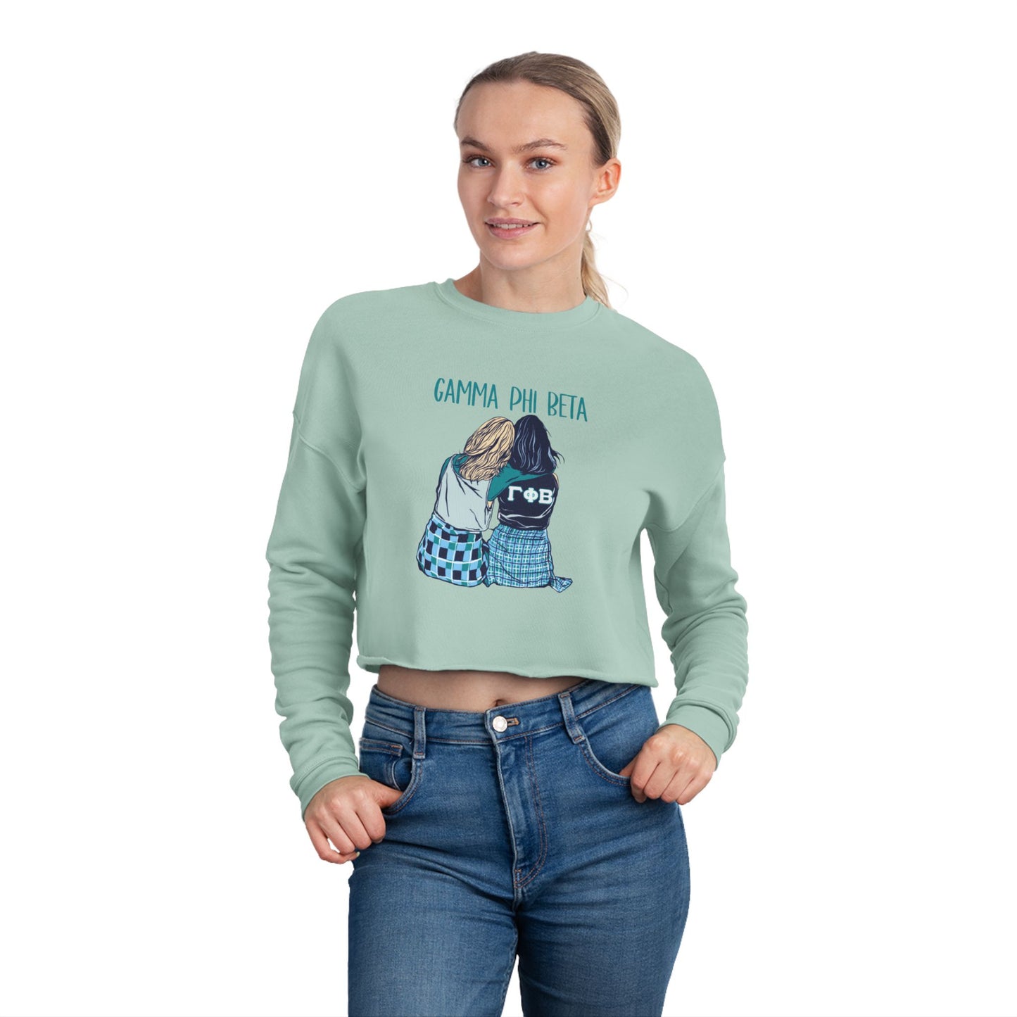 GAMMA PHI BETA Cropped Sweatshirt