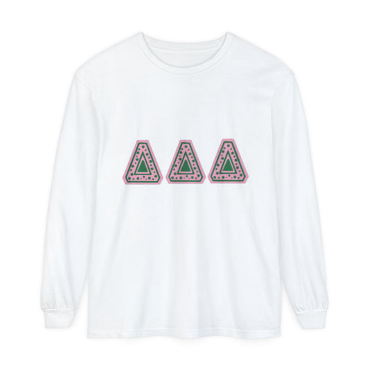 Tri Delta Beverly Hills  Long Sleeve T-Shirt