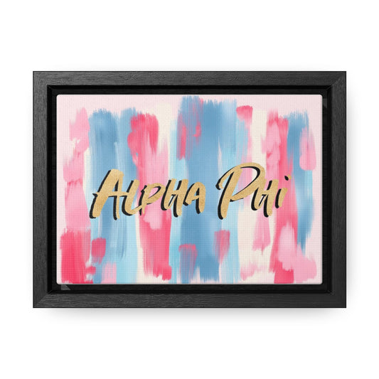 Alpha Phi Gallery Canvas Wrap