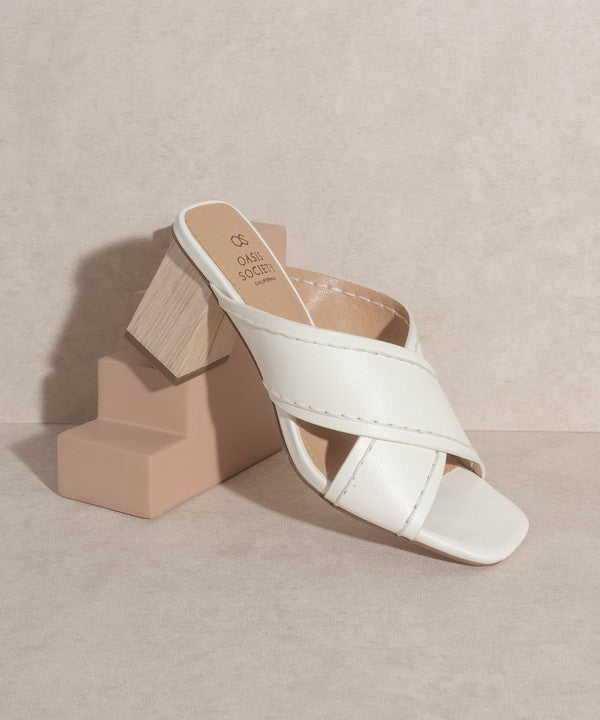 Jade - Strappy Stitched Sandal