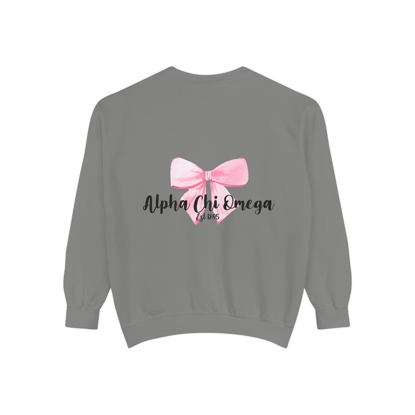 Alpha Chi Omega Bow Sweatshirt