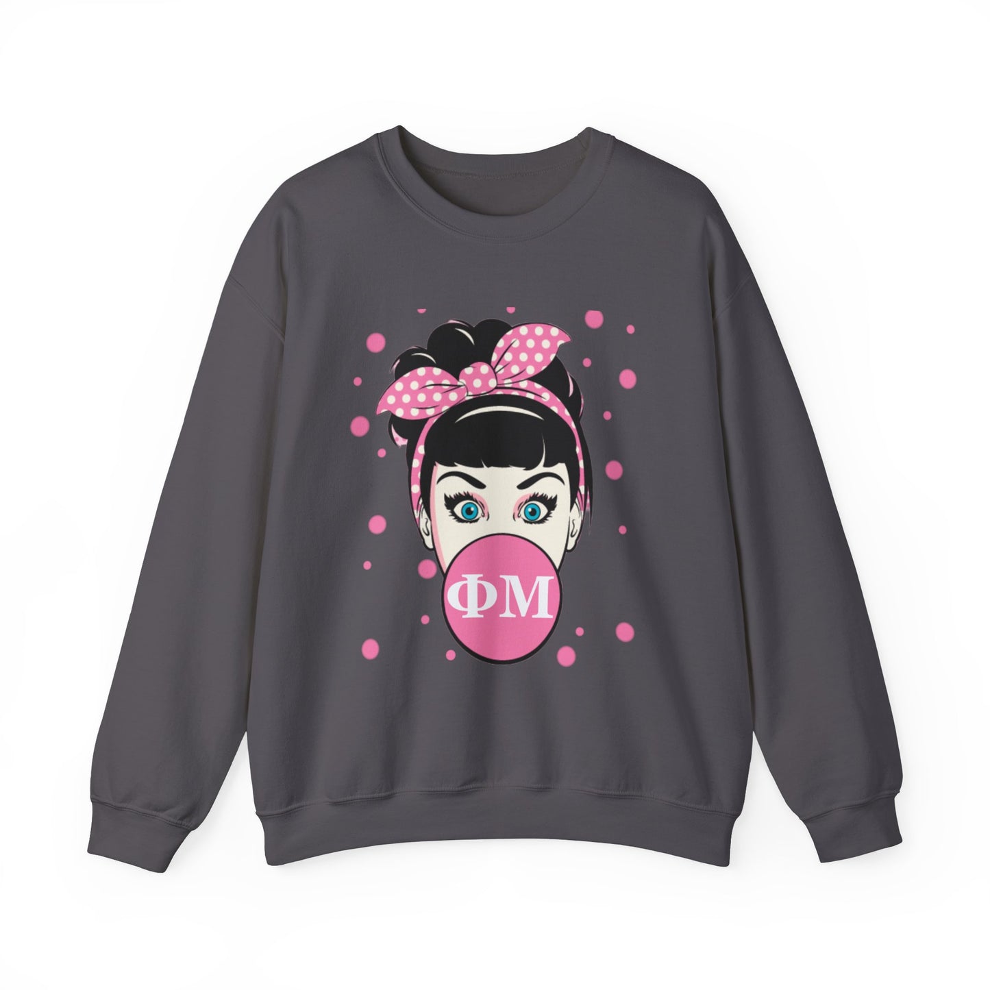 PHI MU BUBBLEGUM Crewneck Sweatshirt