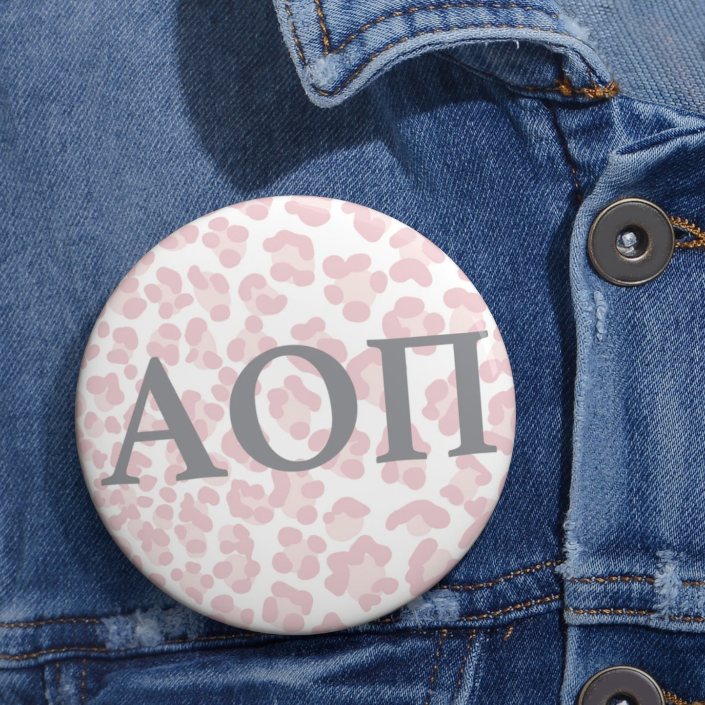 ALPHA OMICRON PI  Button