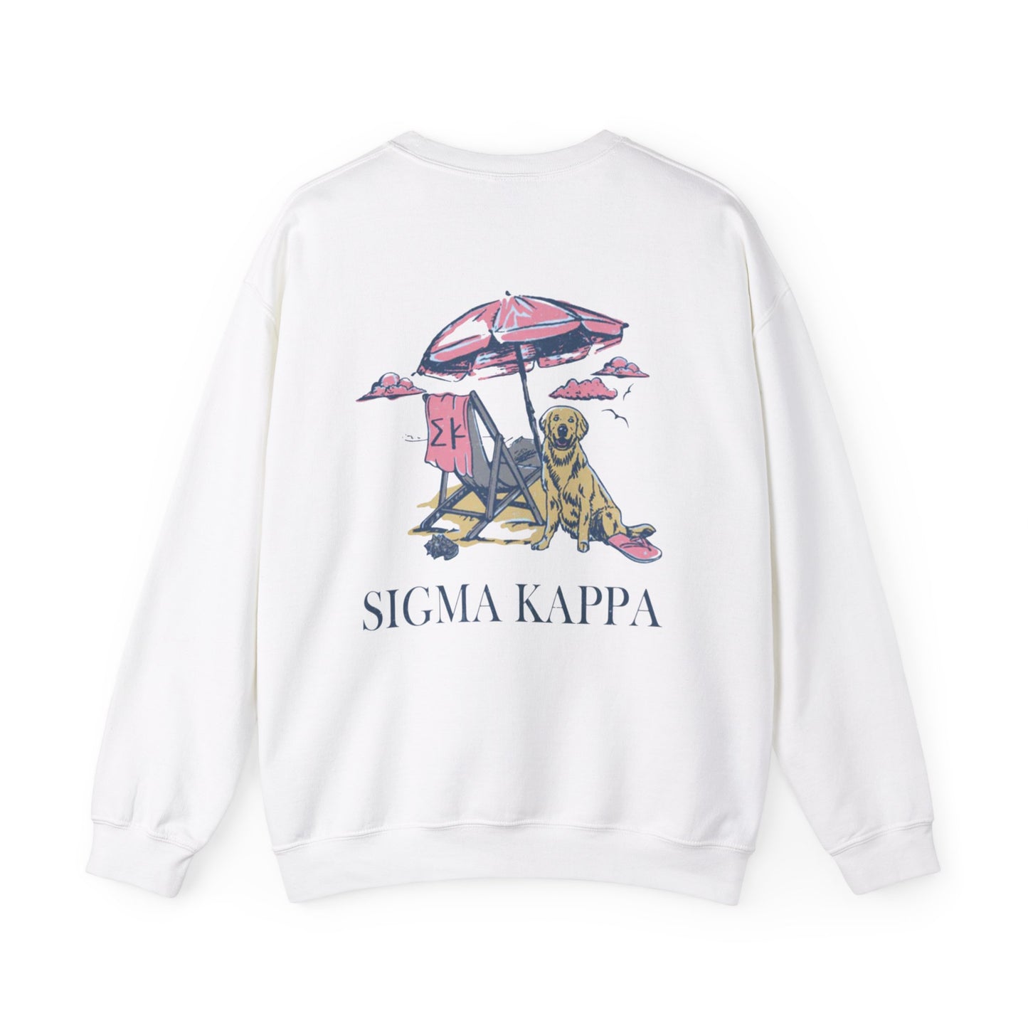 SIGMA KAPPA BEACH Crewneck Sweatshirt