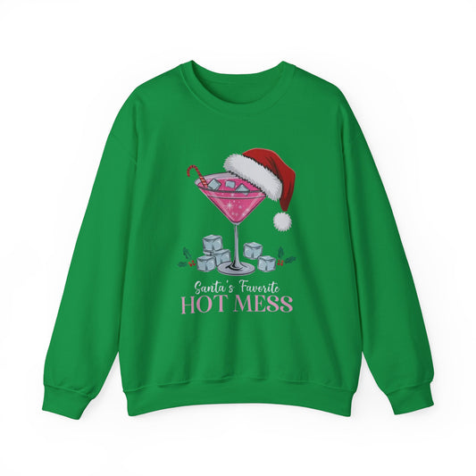 “Hot Mess,” Holiday  Sweatshirt