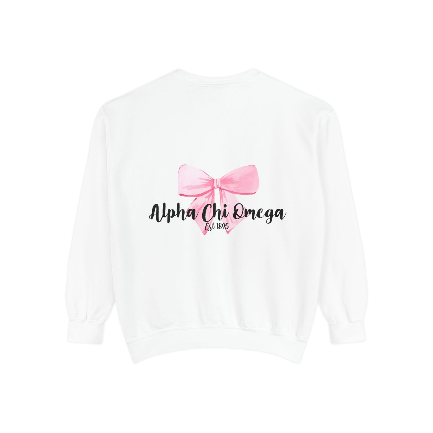 Alpha Chi Omega Bow Sweatshirt