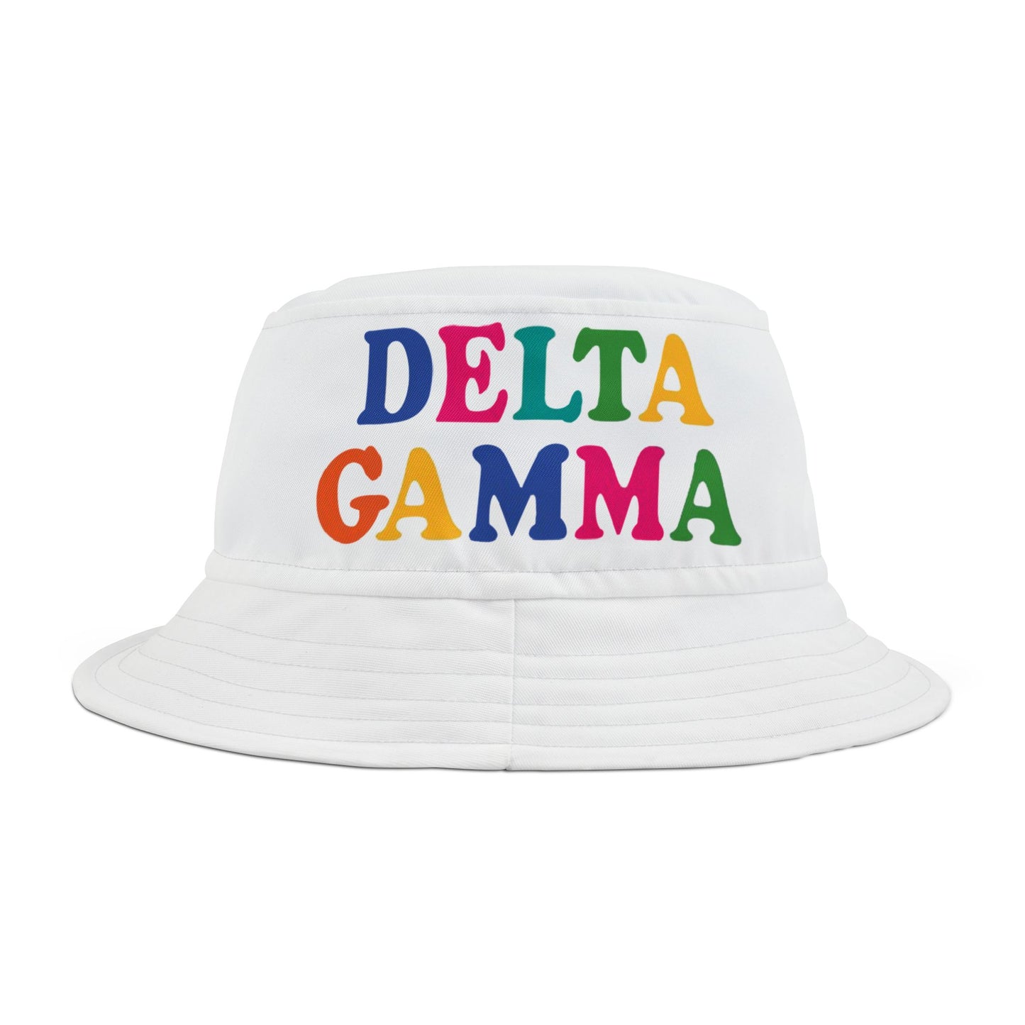 Delta Gamma Bucket Hat (AOP)