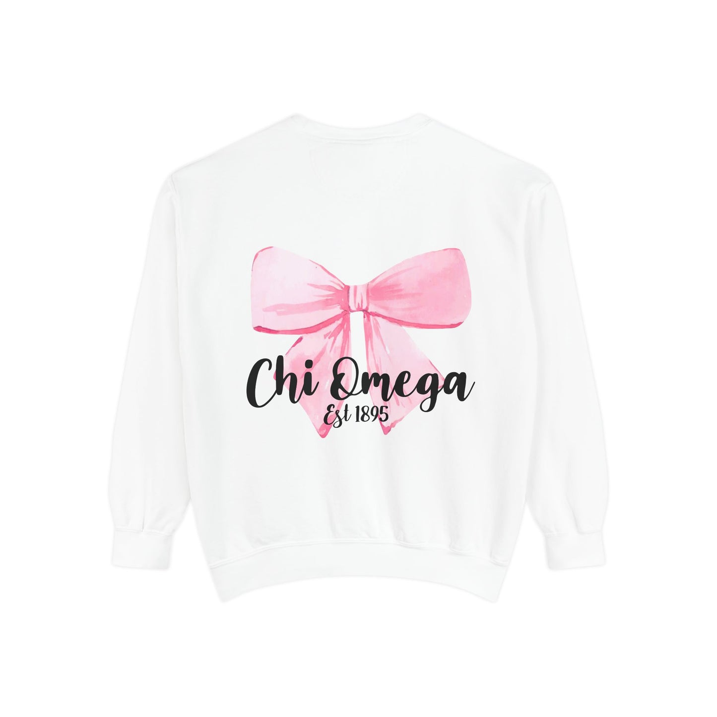 Chi Omega Bow Sweatshirt