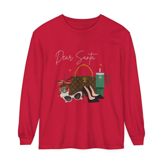 “Luxury Gifts,” Holiday Long Sleeve T-Shirt