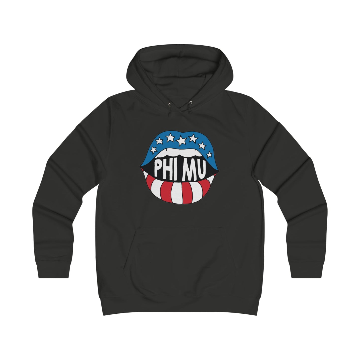 PHI MU LIPS Girlie College Hoodie