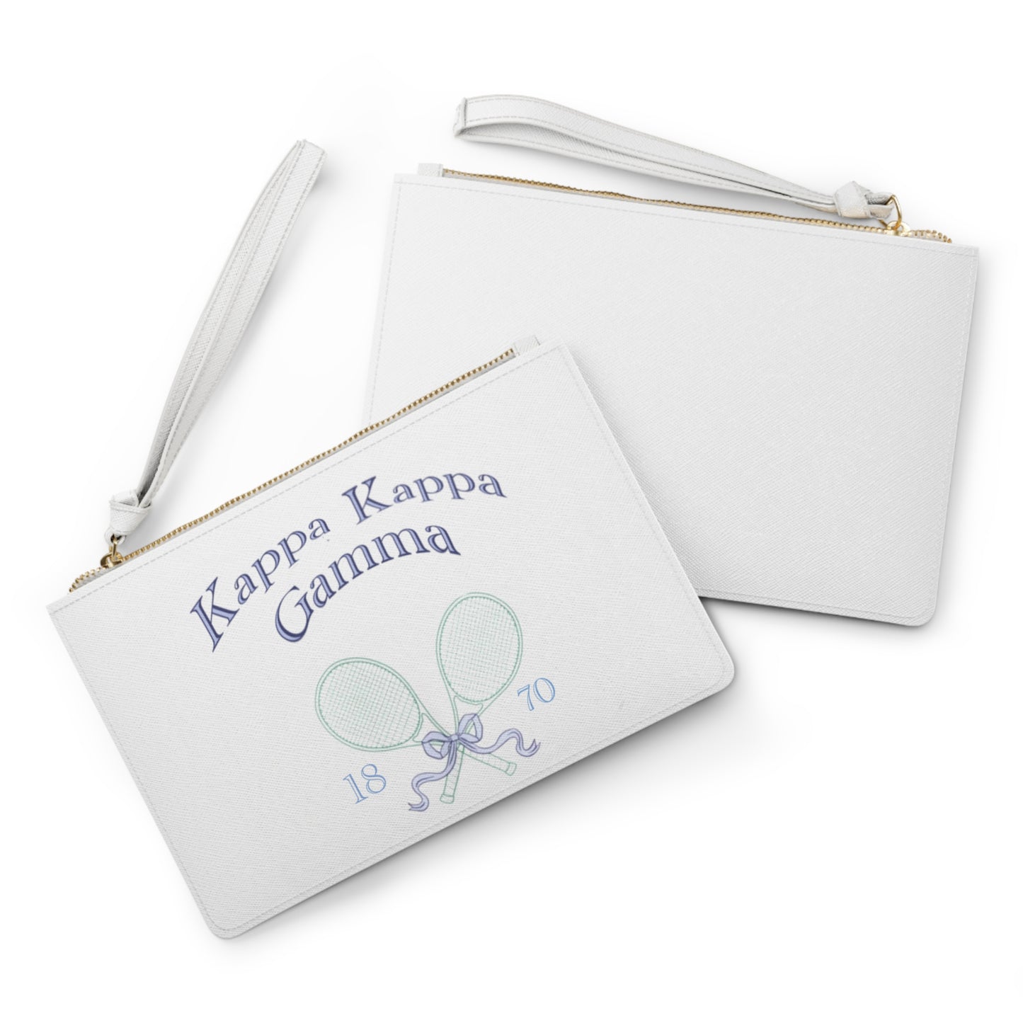 Kappa Kappa Gamma Tennis Clutch Bag