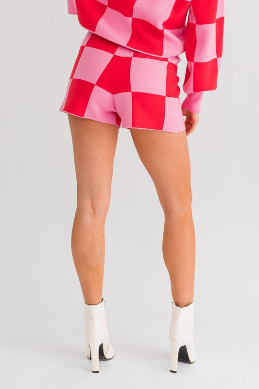 Comfy Checkered Shorts