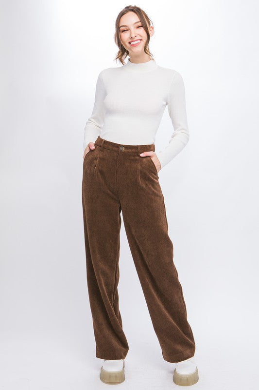 Casual Comfort Corduroy Trousers