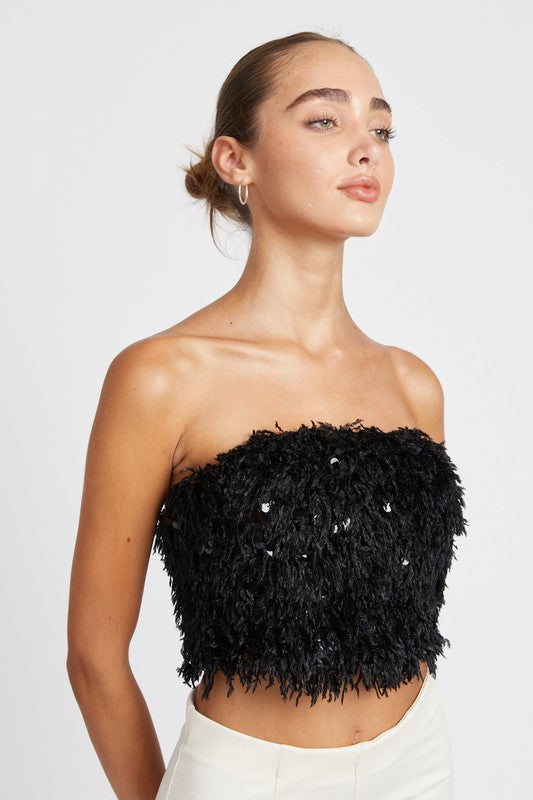 Feathers Delight Tube Top