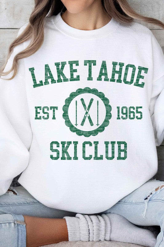 LAKE TAHOE SKI CLUB GRAPHIC SWEATSHIRT