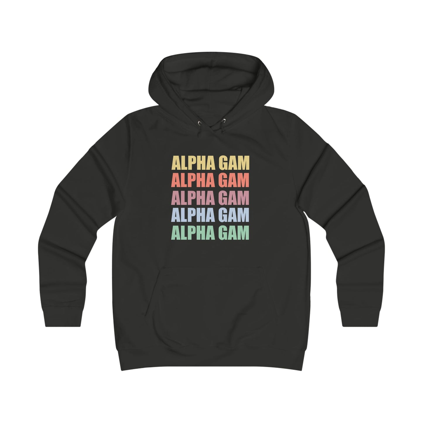 ALPHA GAM Girlie College Hoodie