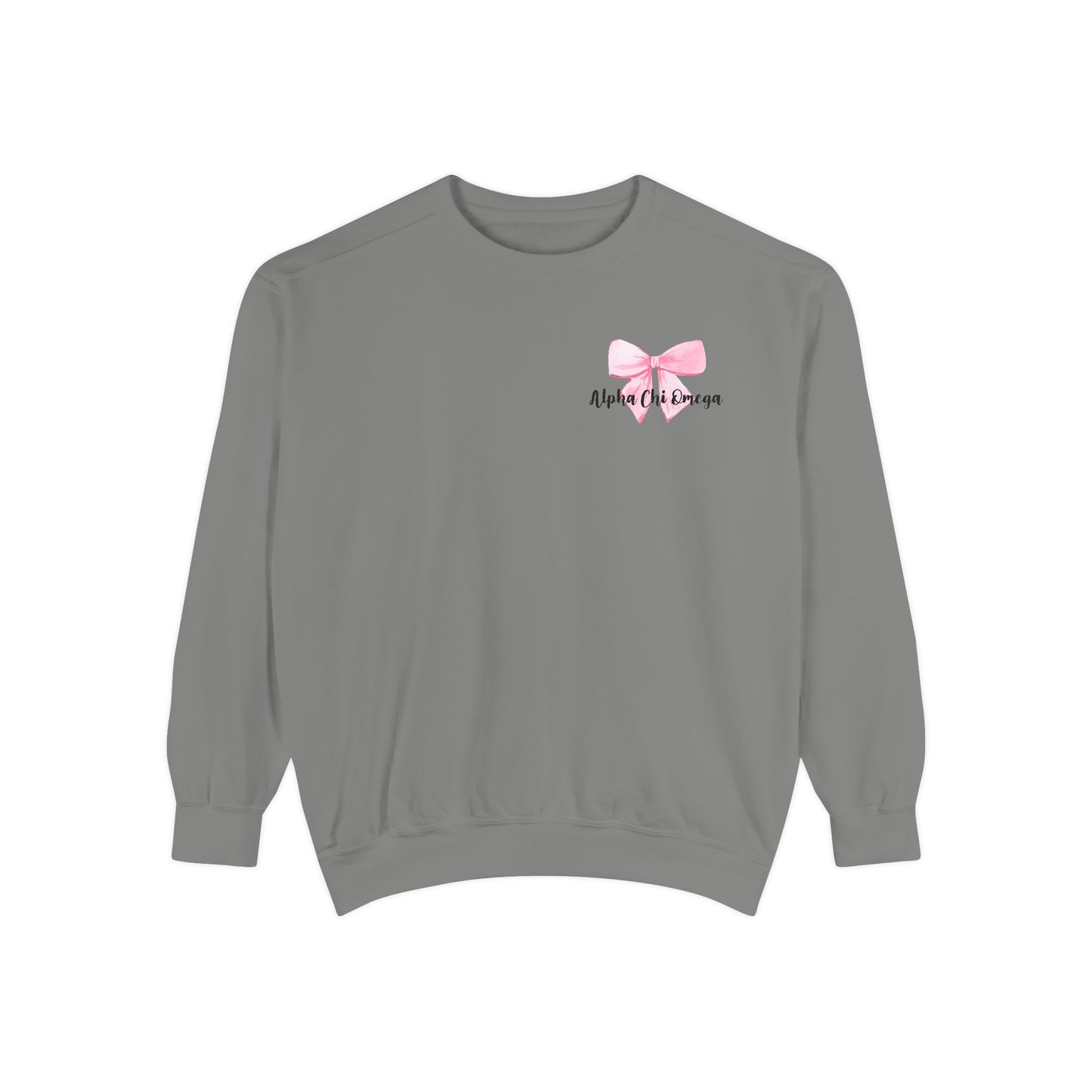 Alpha Chi Omega Bow Sweatshirt