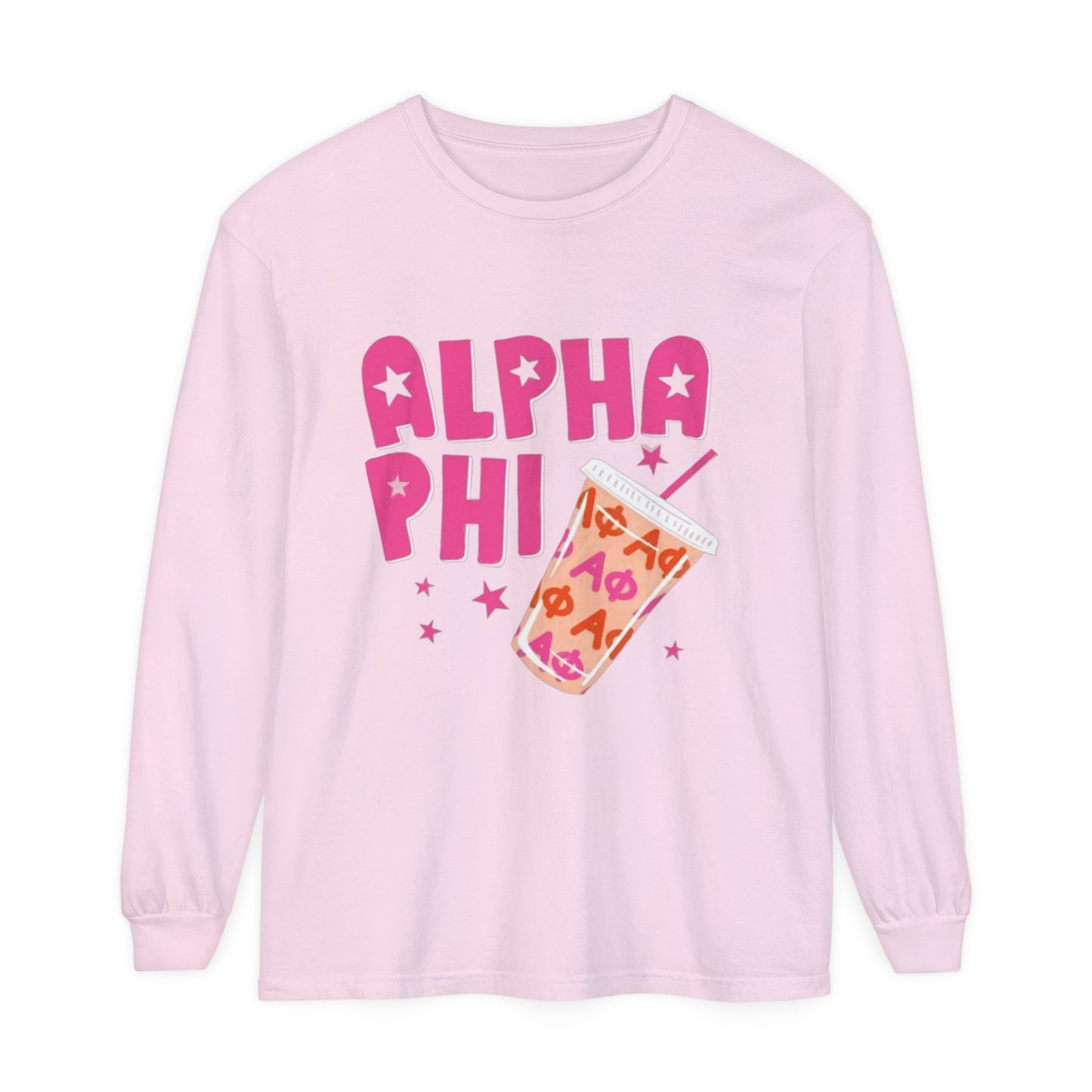 Alpha Phi Dunkin’ Long Sleeve T-Shirt