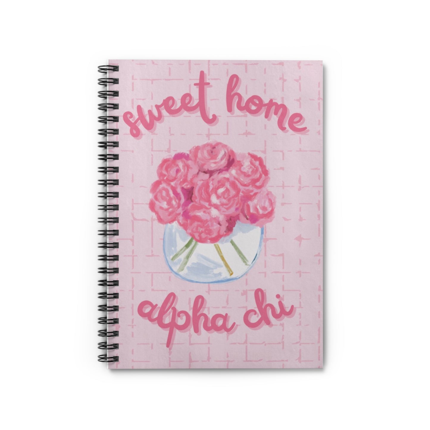 Alpha Chi Spiral Notebook - Ruled Line