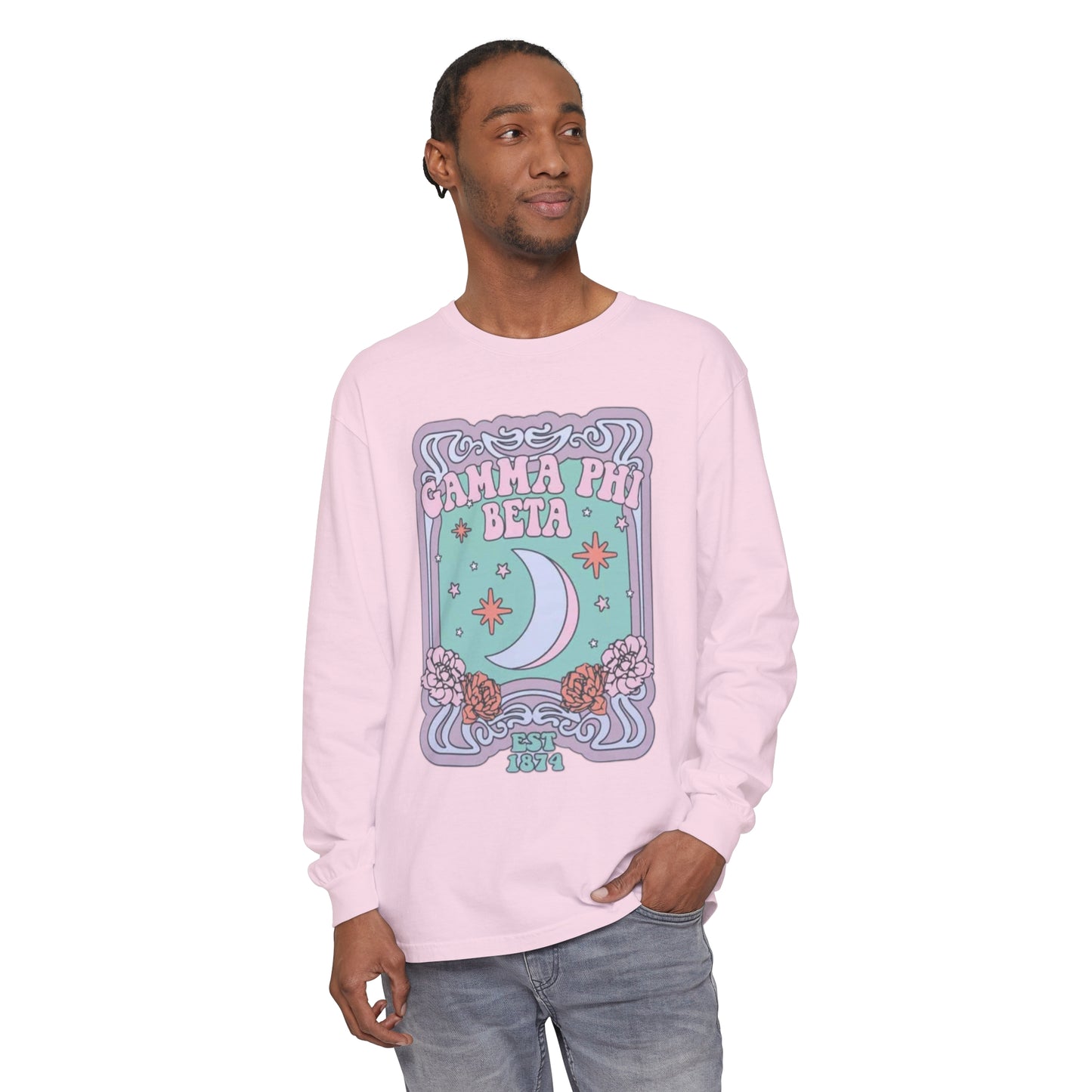 Gamma Phi Beta Rocker Long Sleeve T-Shirt