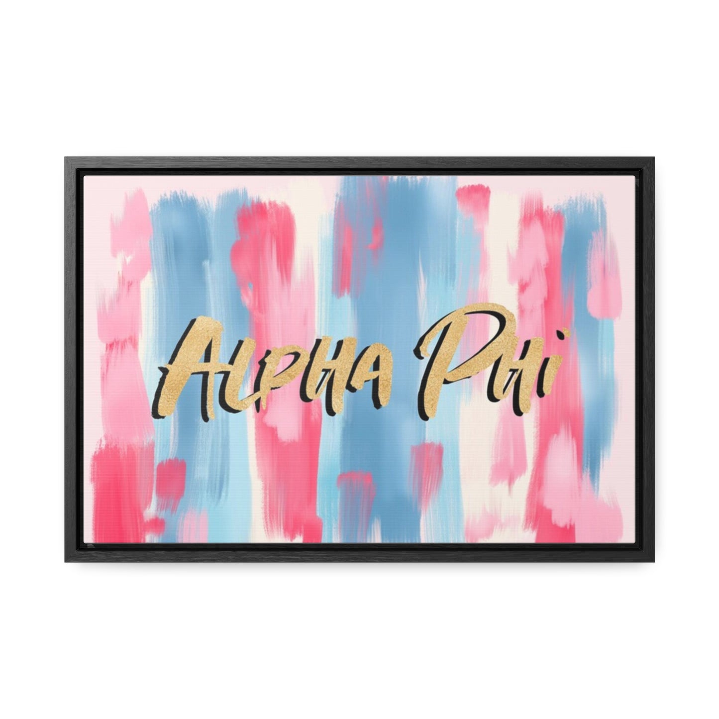 Alpha Phi Gallery Canvas Wrap