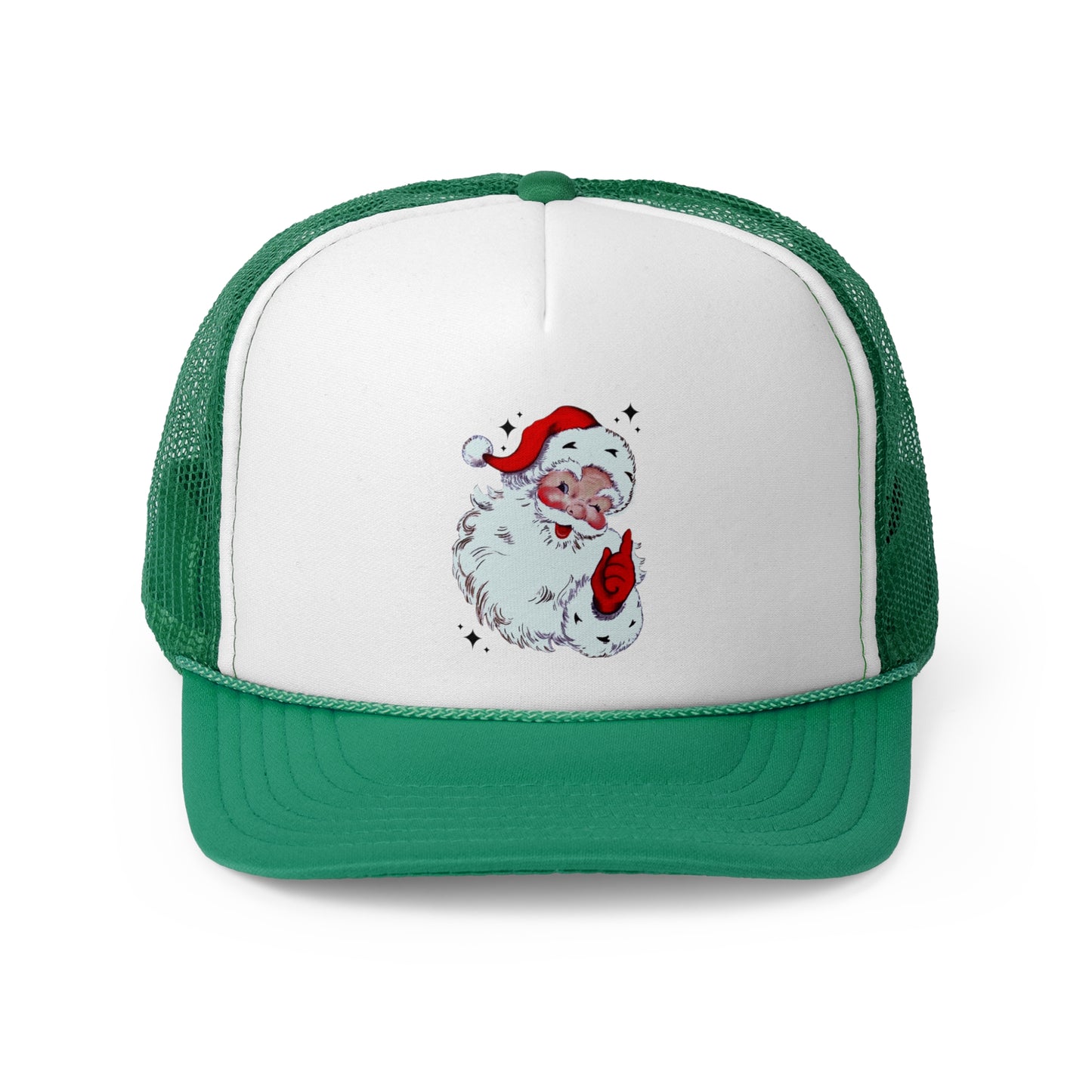 “Vintage Santa,” Holiday Trucker Cap