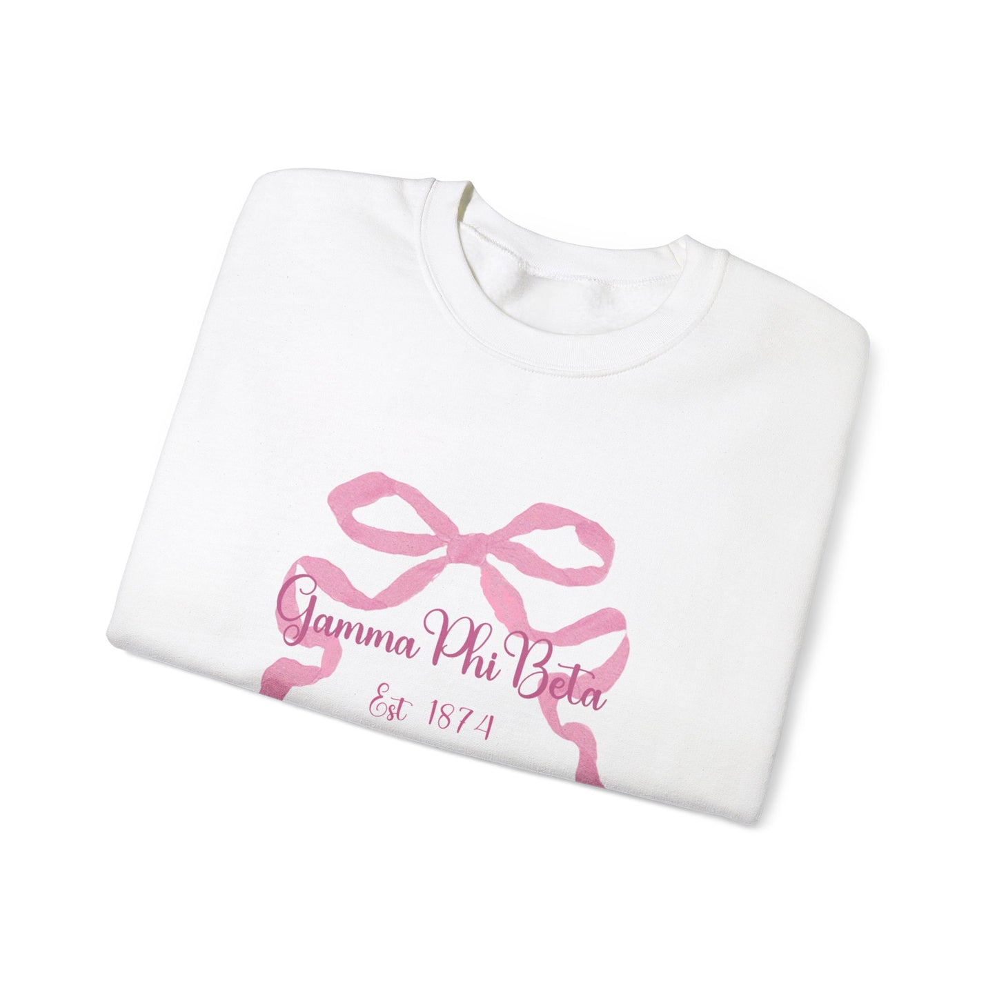 Gamma Phi Beta Bow Sweatshirt