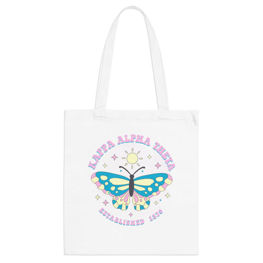 Kappa Alpha Theta Butterfly Tote Bag