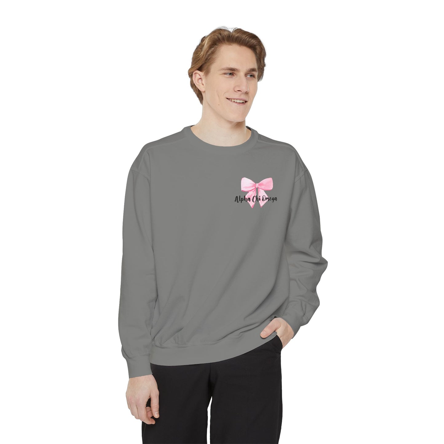 Chi Omega Bow Sweatshirt