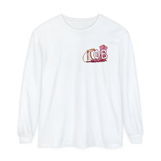 Gamma Phi Beta Rounding Up  Long Sleeve T-Shirt