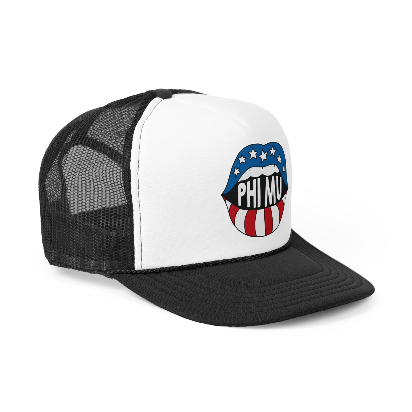 PHI MU LIPS Trucker Cap