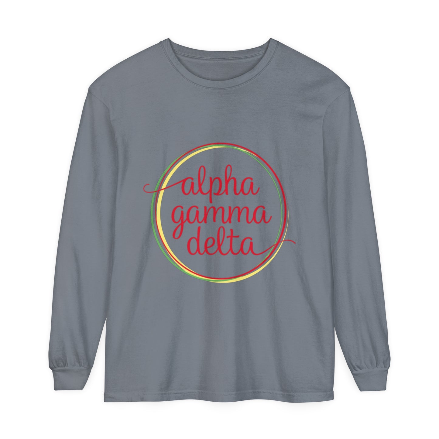 ALPHA GAMMA DELTA CIRCLE  Long Sleeve T-Shirt