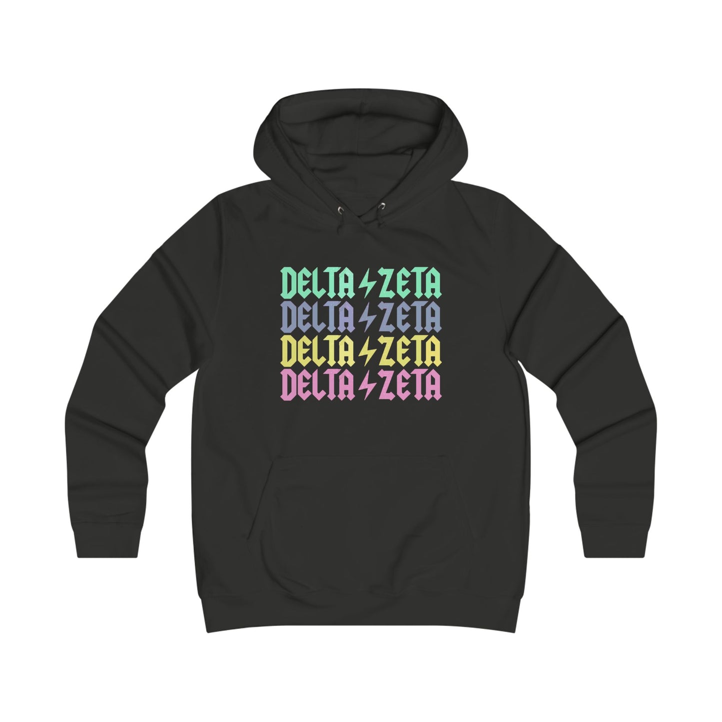 DELTA ZETA Girlie College Hoodie