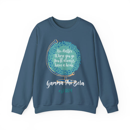 Gamma Phi Beta Home Sweatshirt